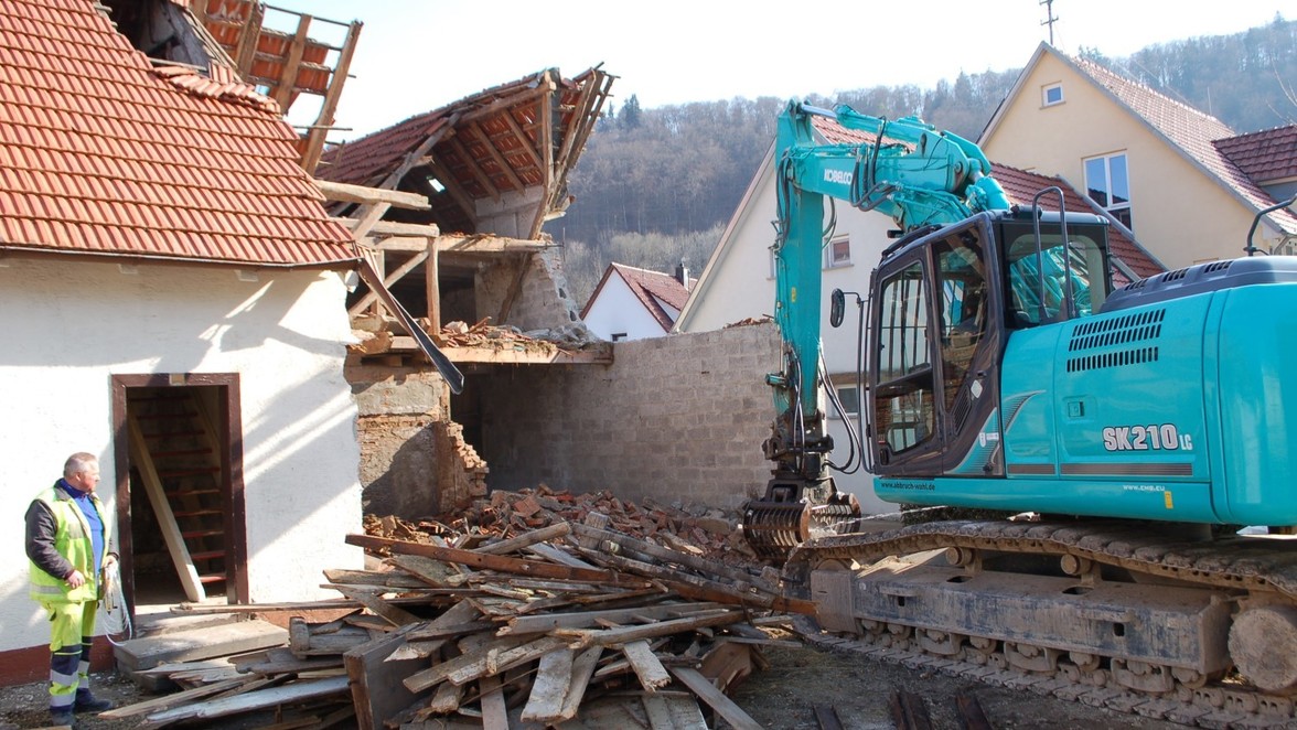 Abriss Häfner Haus 2